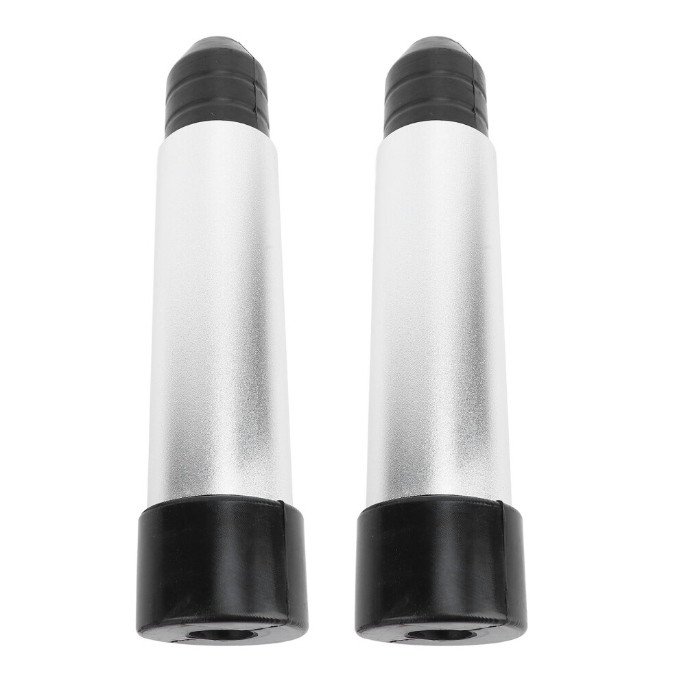2Pcs Aluminum Outboard Transom Saver Rubber Support For Boat Motors Silver 4671384134825