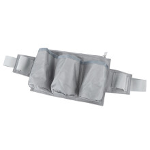 Gartengerätegürtel 6 Taschen wasserdicht Grau