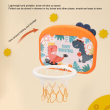 Kinder Basketball Set Dino mit Punktemesser,