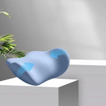 Pregnancy Body Pillow with Ergonomic UShaped Design for Spinal Alignment and Back Pain Relief – Sky Blue
