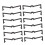200pcs Plastic Pegboard Hooks with Locks for Secure Tool Storage and Garage Organization 1