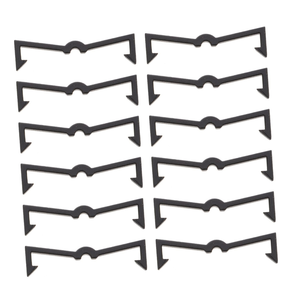 200Pcs Plastic Pegboard Hooks With Locks For Secure Tool Storage And Garage Organization 9174973826392