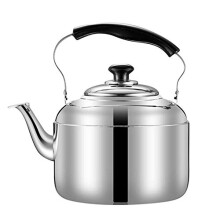Whistling Stainless Steel Tea Kettle for Stovetop and Induction with Octopus Design Large Capacity