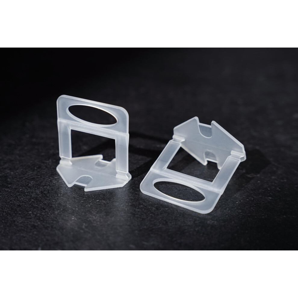 Tile Leveling System 2000Pcs 1/32 Inch Spacer Clips For Lippage Floor And Wall Tile Installation 9169991970318