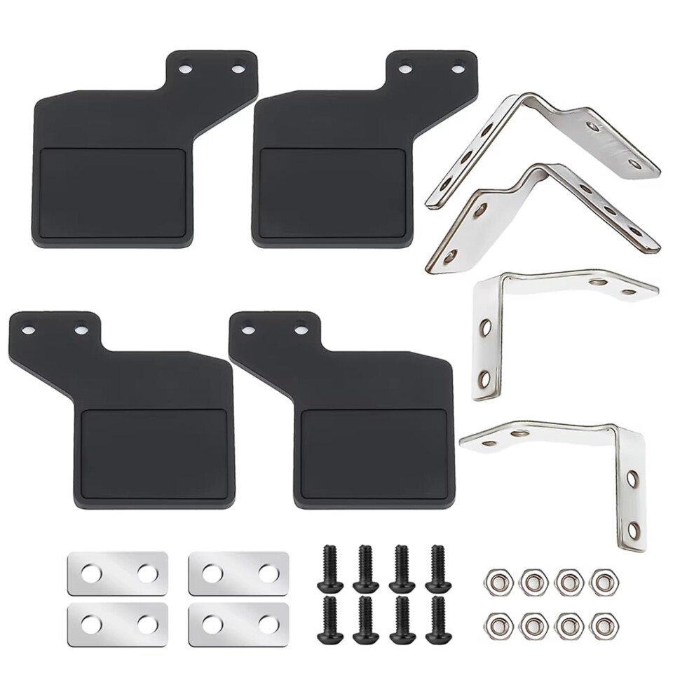 Rc Crawler Accessories Upgrade Parts For Trx4m Defender 1/18 Mud Flaps Front Rear Fenders Metal Bracket 9169991886718