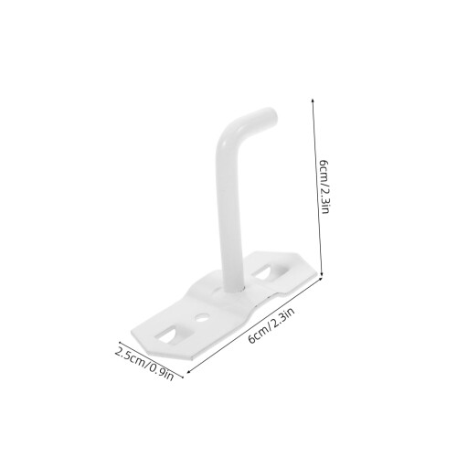 10pcs Heavy Duty Pegboard Hooks for Garage and Retail Display, Wall Mounted Storage 1