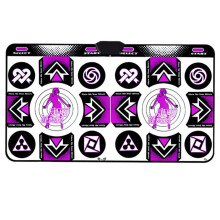 Wireless Double Player Dance Mat for TV and PC, Adult Size Somatosensory Fitness Game