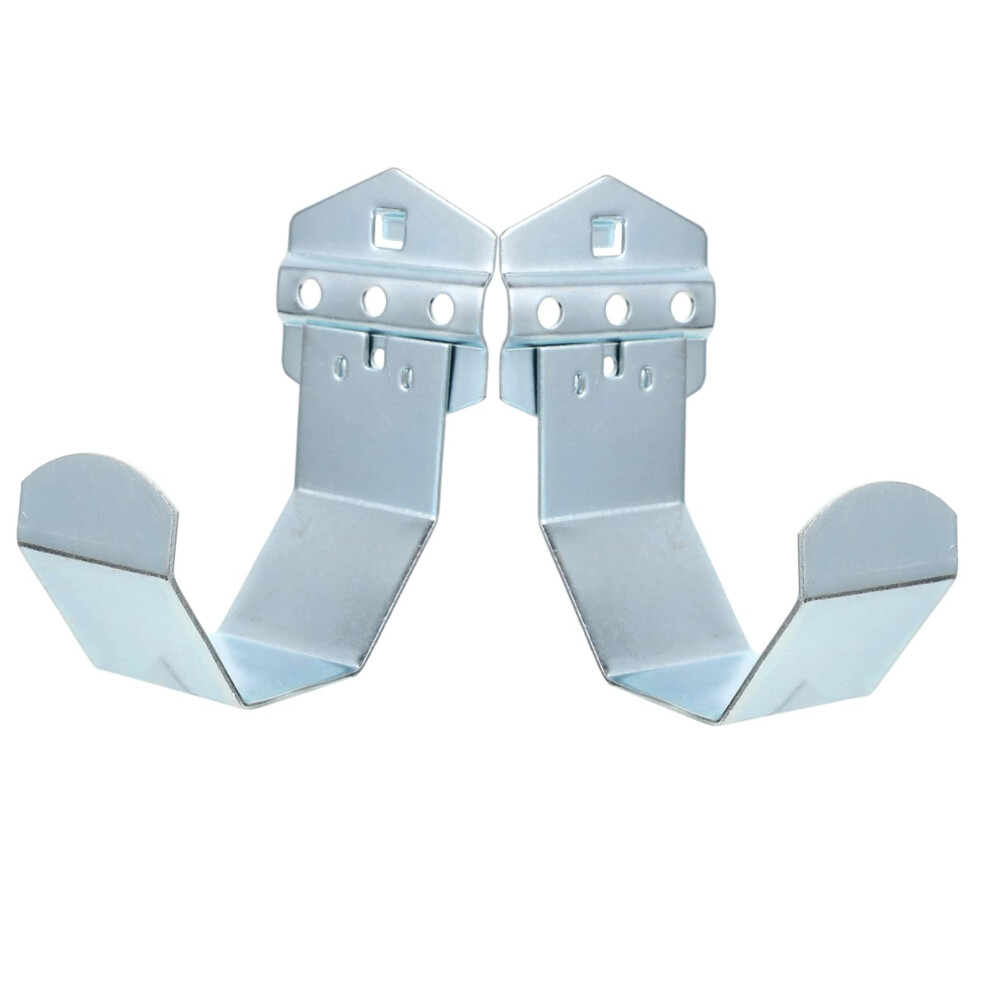 2Pcs Heavy Duty Pegboard Hooks Metal Garage Storage Hangers For Tools And Organization 9053599300908