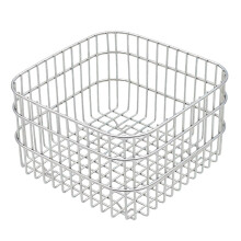 304 Stainless Steel Sink Basket Square Strainer for Kitchen Quick Drainage Vegetable Fruit Wash