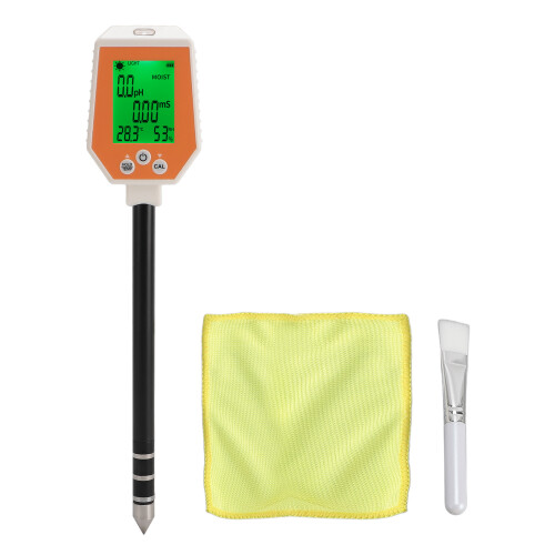 6-in-1 Digital Soil Tester with LCD Backlight, 11.6in Probe 2