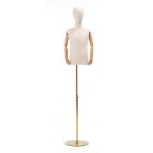 Dress Form Mannequin for Children 28 Years with Pinfriendly Surface and Adjustable Tailors Dummy
