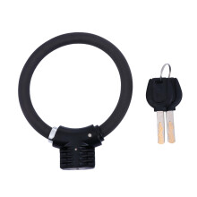 Bike Lock with Alloy AntiTheft Core and Scratch PVC Coating for Cycling and Scooter Security