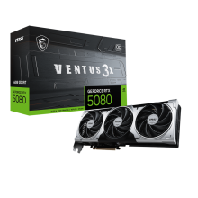 MSI RTX 5080 16G VENTUS 3X OC PLUS GDDR7 256-bit PCI E Gen 5