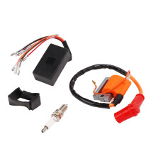 Yamaha G1Golf Cart Ignition System Replacement Kit Ignition Coil CDI Box Spark Plug Direct Fitment Quality Assurance Non Original Parts