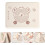 Silicone Baking Mat Nonstick Pastry Rolling Mat with Measurements for Dough Kneading and Baking 2