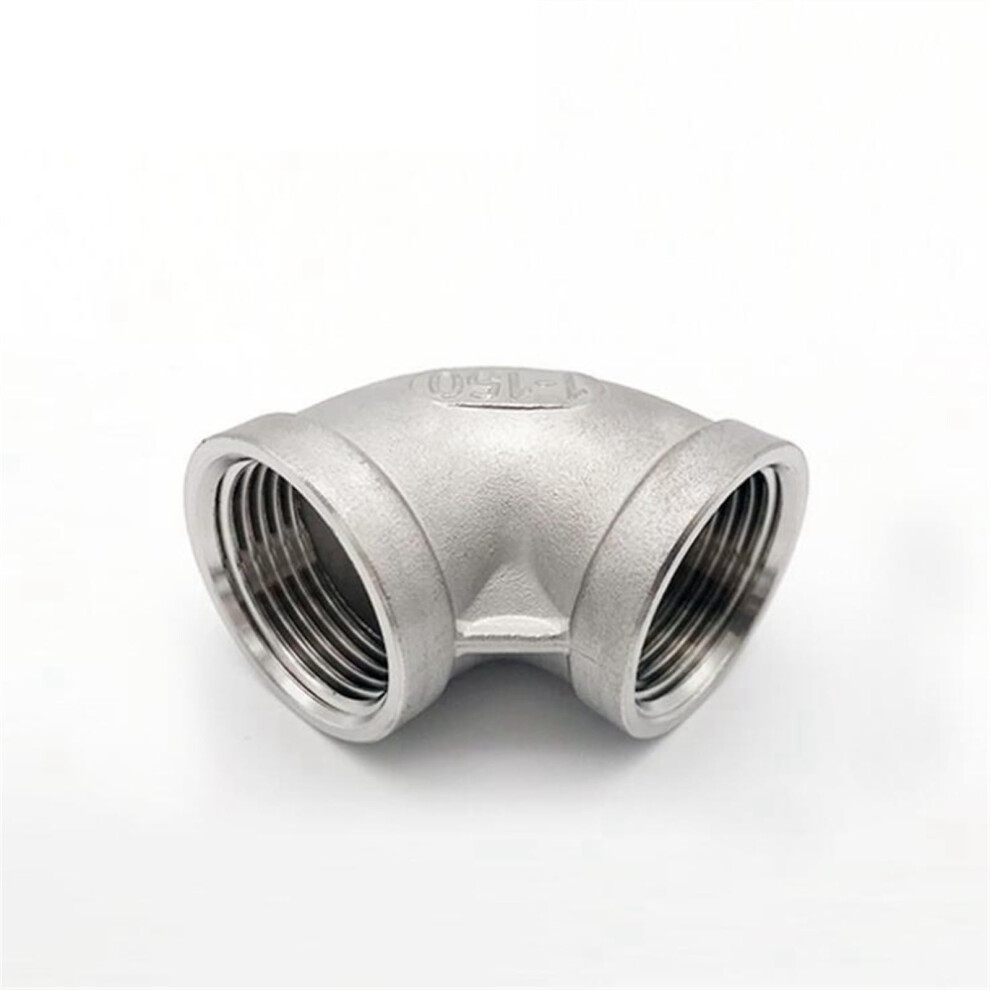 316L Stainless Steel 3/8 Inch 90 Degree Bsp Female Elbow Pipe Fitting Corrosion Resistant 9092120752090