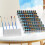 7 Layer Acrylic Paint Storage Organizer Rack for Paint Tubes and Brushes, Clear SpaceSaving Design 2