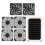 Kit de ventilador con panel solar, 5W/6V, doble ventilador 5