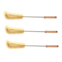 Bottle Cleaning Brush Set 3pcs Long Handle NonScratch Bristles Ergonomic Grip for Water Bottles and Straws Dishwasher Safe