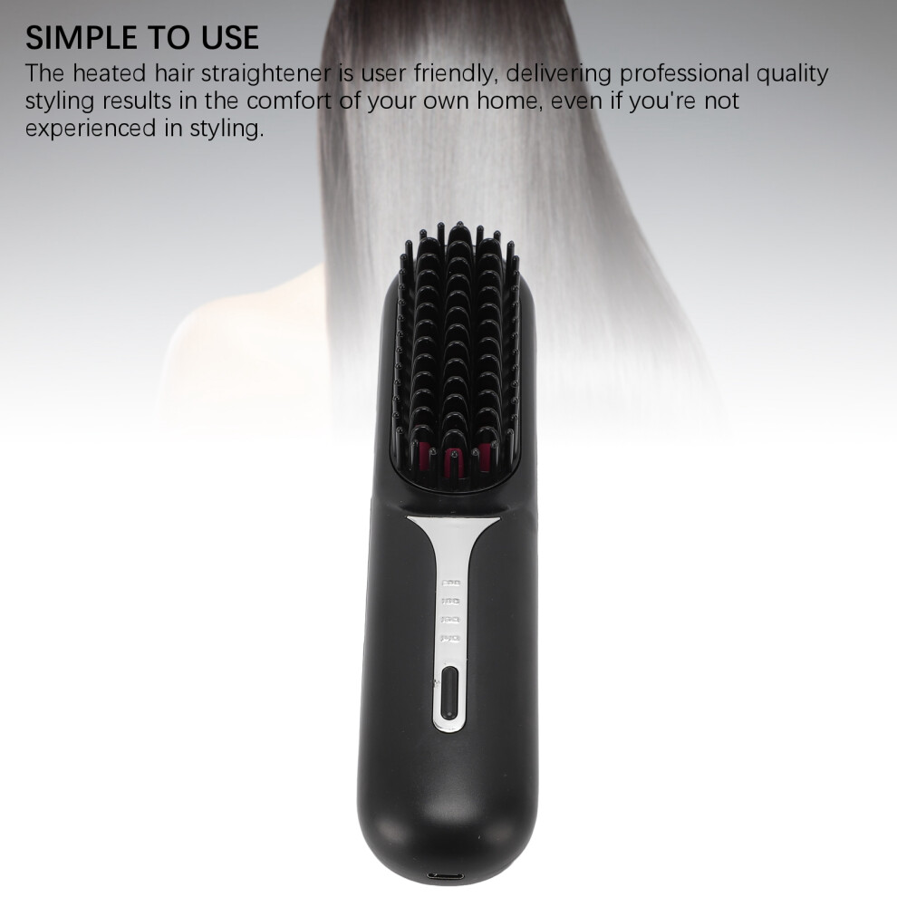 Travel Hair Straightener Comb Cordless