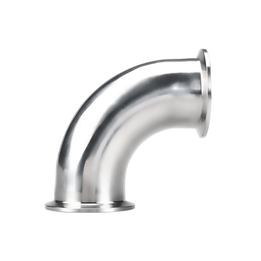 304 Stainless Steel Sanitary Tri Clamp Elbow 90 Degree 38Mm Od Ferrule 50.5Mm Corrosionresistant 9455672246323