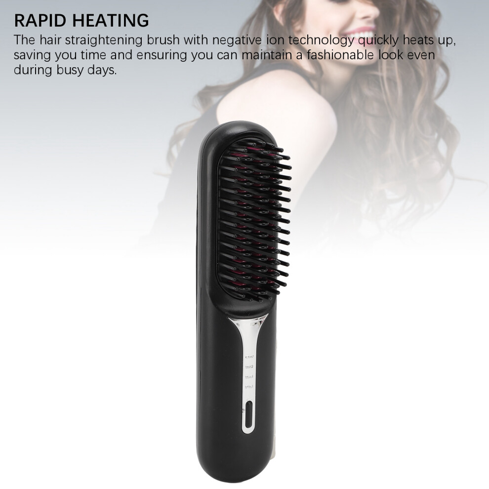 Cordless Styling Comb Hair Straightener