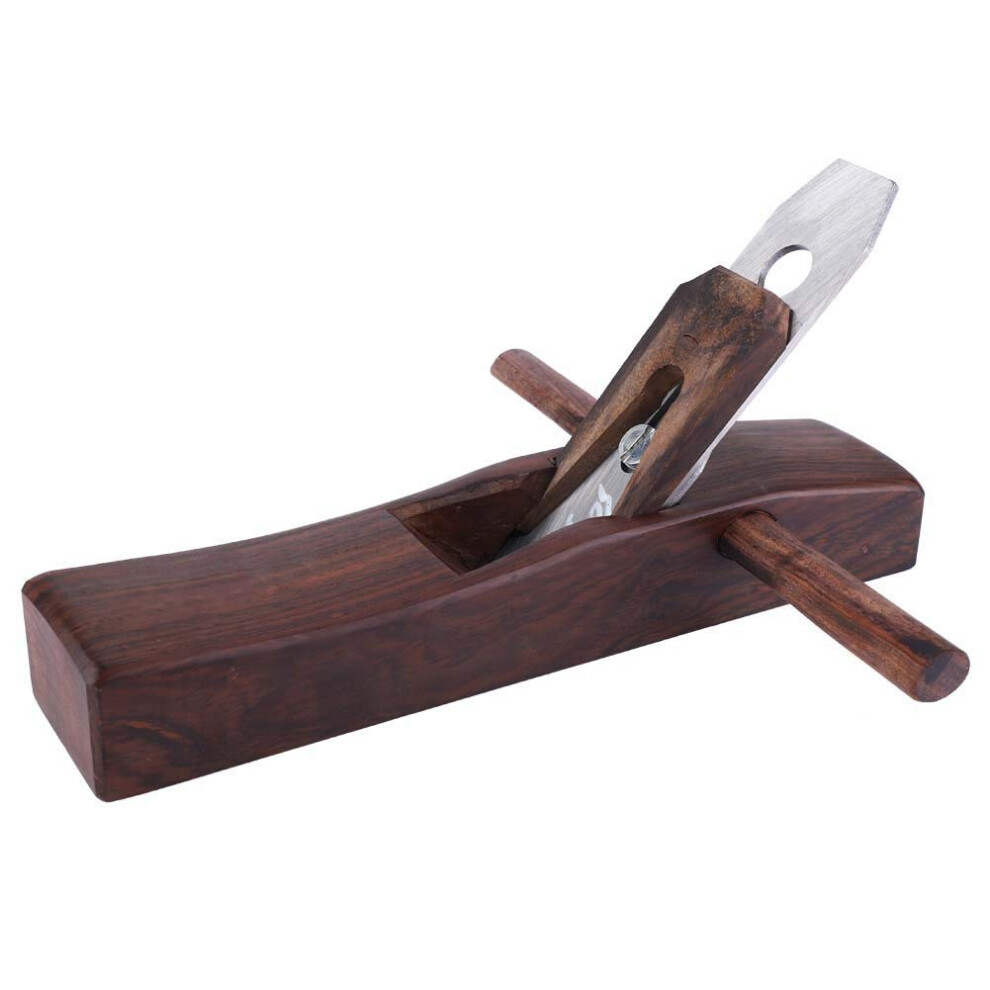 Woodworking Hand Plane Ebony Wood Brass Mouth Precision Steel Carpentry Planer Tool 9169991981796
