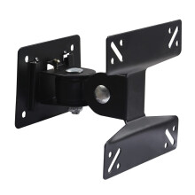 1424 Inch TV and Monitor Wall Mount, 180 Swivel Tilt, VESA 75x75 100x100 SpaceSaving Design