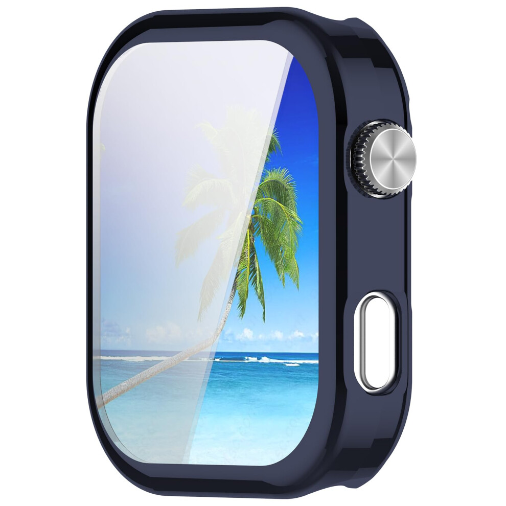 Case For Redmi Watch 6 With Builtin Screen Protector, Slim Full Coverage Tpu Cover Blue 9113335915794
