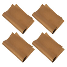 4 Sheets Nonstick Baking Mats and Oven Liners, Heat Resistant, Reusable, Easy Clean for Cookies