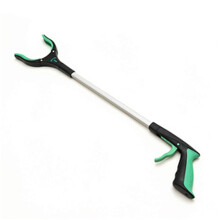 Garbage Picker Grabber Tool 66cm Heavy Duty Litter Stick with Ergonomic Grip Green Aluminum