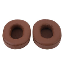 Cuscinetto in pelle di pecora per cuffie ATH M50x M40X M30x marrone