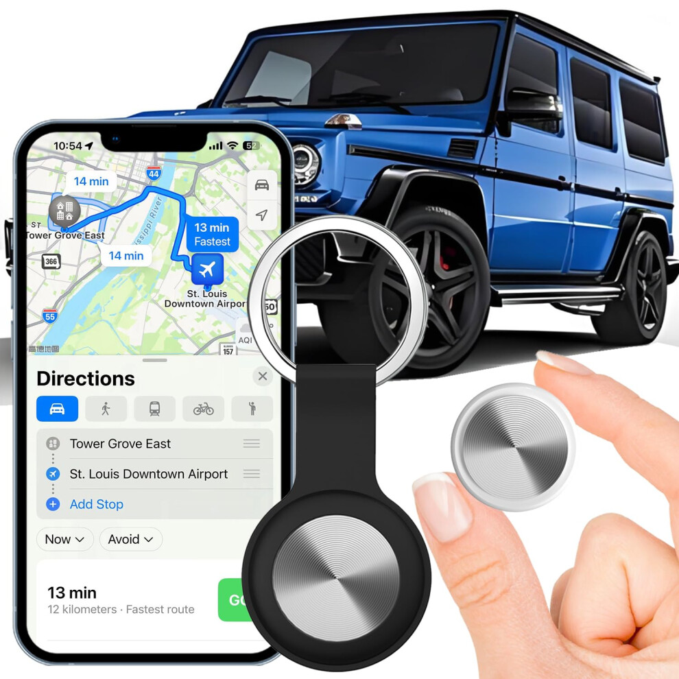 Mini Gps Tracker With Global Coverage, No Monthly Fee, Waterproof Locator For Vehicles And Pets 9169991981611