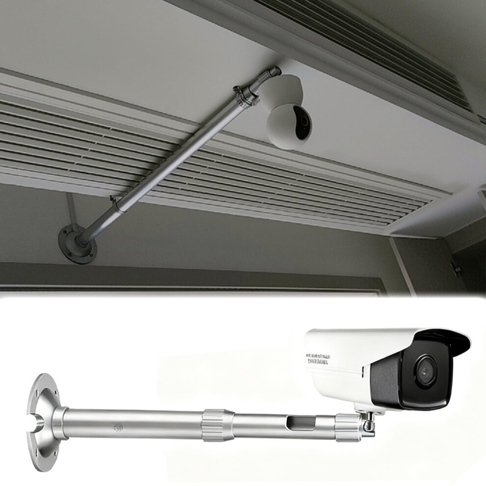 Security Camera Mount Pole With 360 Swivel, Adjustable Telescopic Aluminum Outdoor Bracket 150300Cm 9169991899374