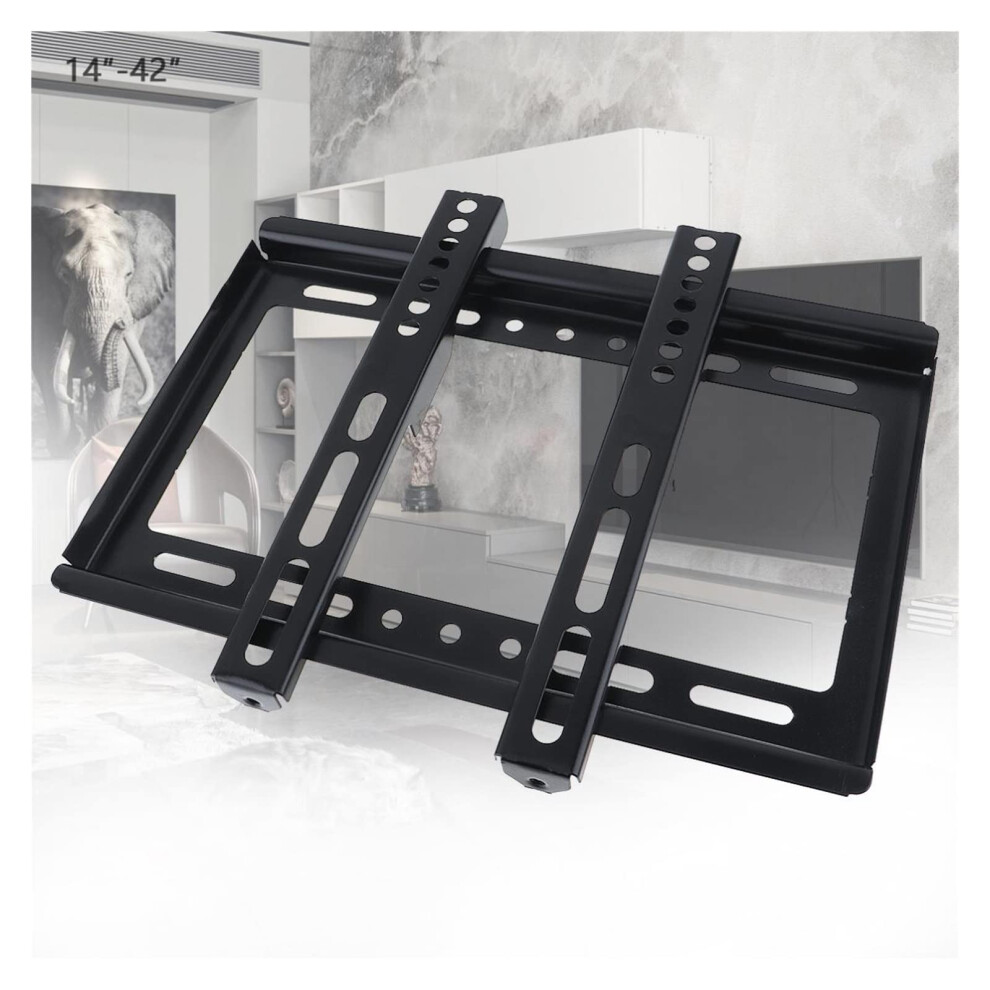 Fixed Tv Wall Mount Lowprofile Vesa Bracket For 1442 Inch Flat Screen, 18Kg Capacity 9174973840848