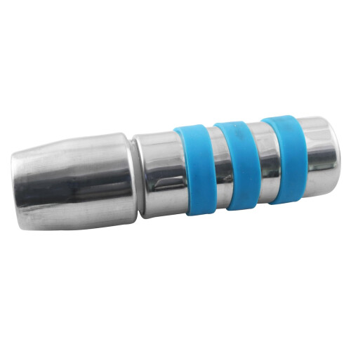 Stainless Steel Broom Handle Connector with Secure Threaded Lock, RustResistant 120mm Adapter 2
