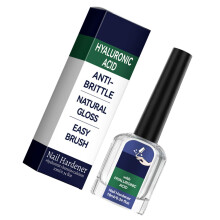 Hyaluronic Acid Nail Strengthener for Damaged Nails, Cuticle Revitalizing 10ml Nail Hardener