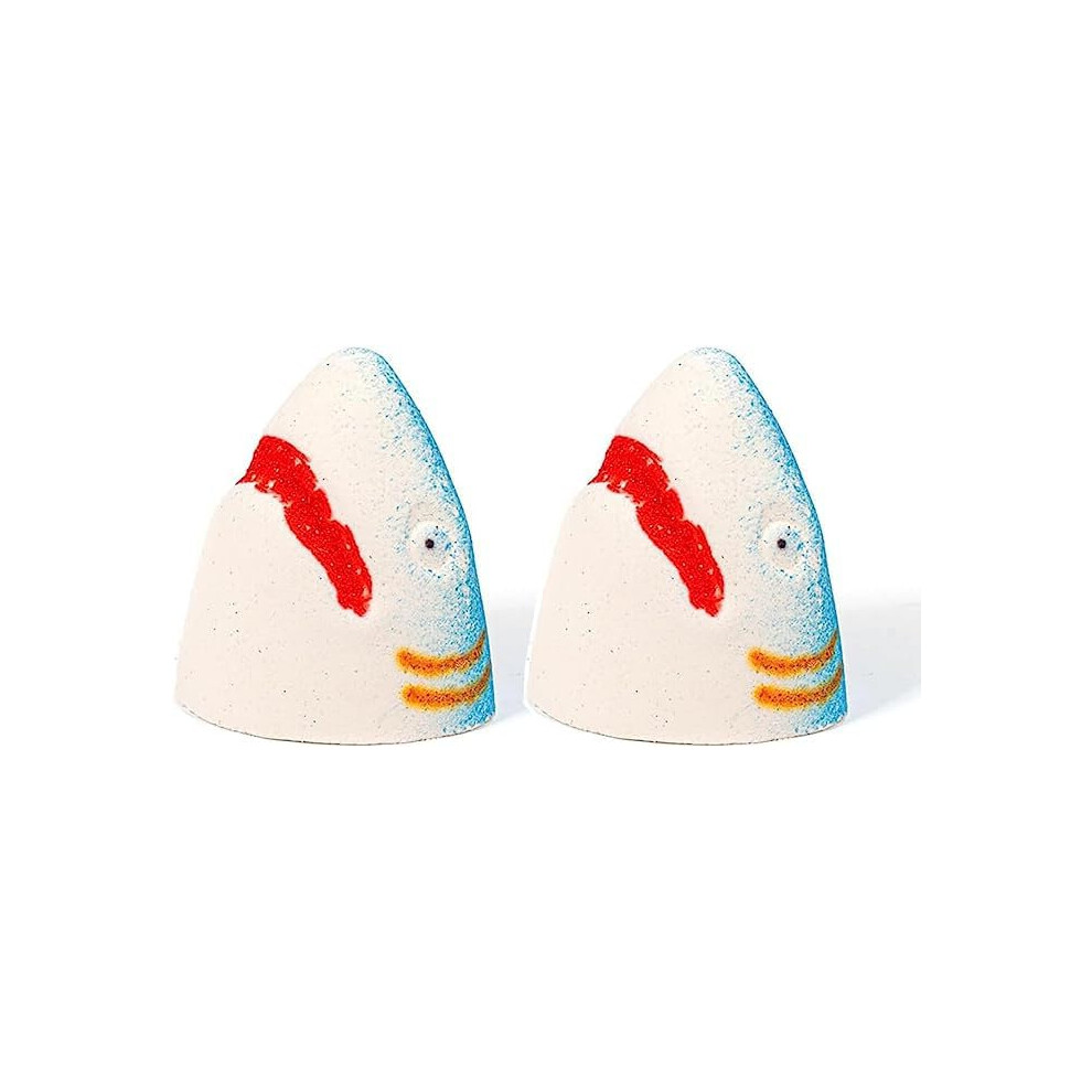 Shark Bath Bomb for Kids with Organic Essential Oils, Unique Shark Shape, No Stain, Moisturizing