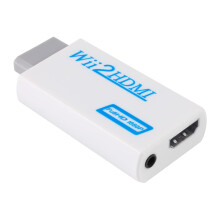HDMI Converter 1080P with Audio for Nintendo Wii and Wii U HDTV White