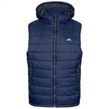 (L, Navy/Carbon) Trespass Mens Franklyn Padded Gilet