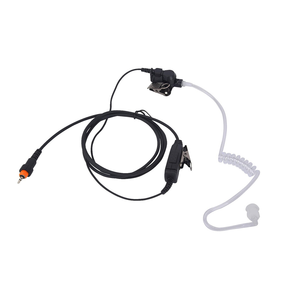 Acoustic Tube Earpiece With Mic, Ptt 1 Wire Two Way Radio Headset For Motorola Clp446 9455672249676