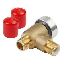 Brass RV Vakuum-Entlüftungs-Check-Ventil 1/2" NPT Gold Camper Rückflussverhinderer