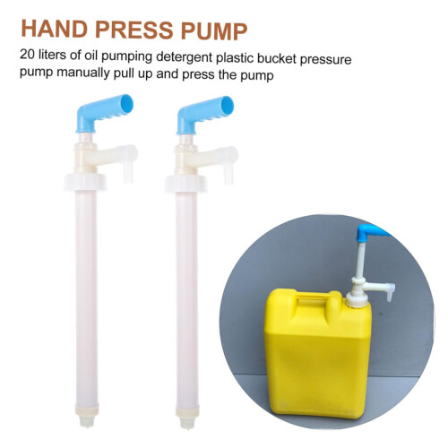 Manual Liquid Transfer Pump for 20L Plastic Containers Easy Dispensing Handheld Drum Pump for Chemicals 1