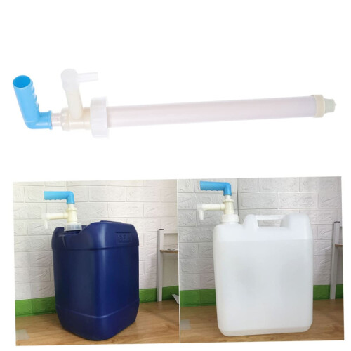 Liquid Transfer Pump for 20L Drums, Easy Hand Pumping, Spill Plastic Barrel Dispenser 2