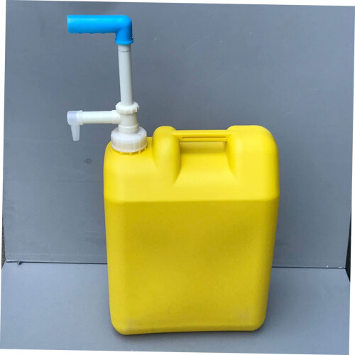 Liquid Transfer Pump for 20L Drums, Easy Hand Pumping, Spill Plastic Barrel Dispenser 1