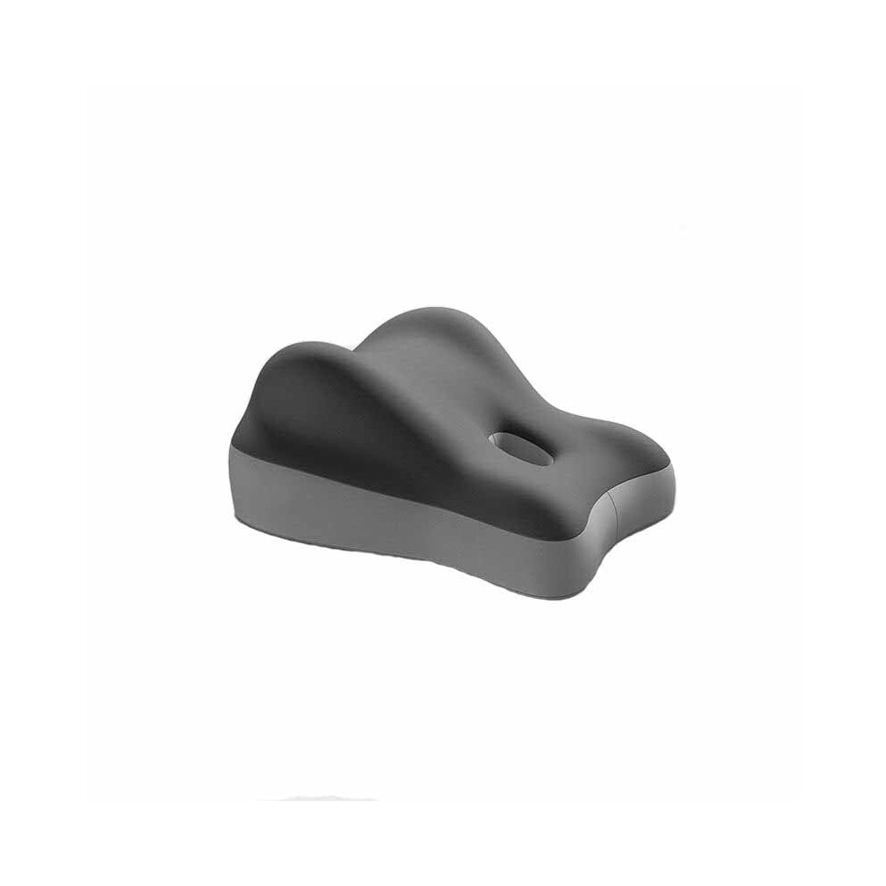 Black Memory Foam Lumbar Support Pillow For Couples Back Pain Relief And Ergonomic Leg Lift Â