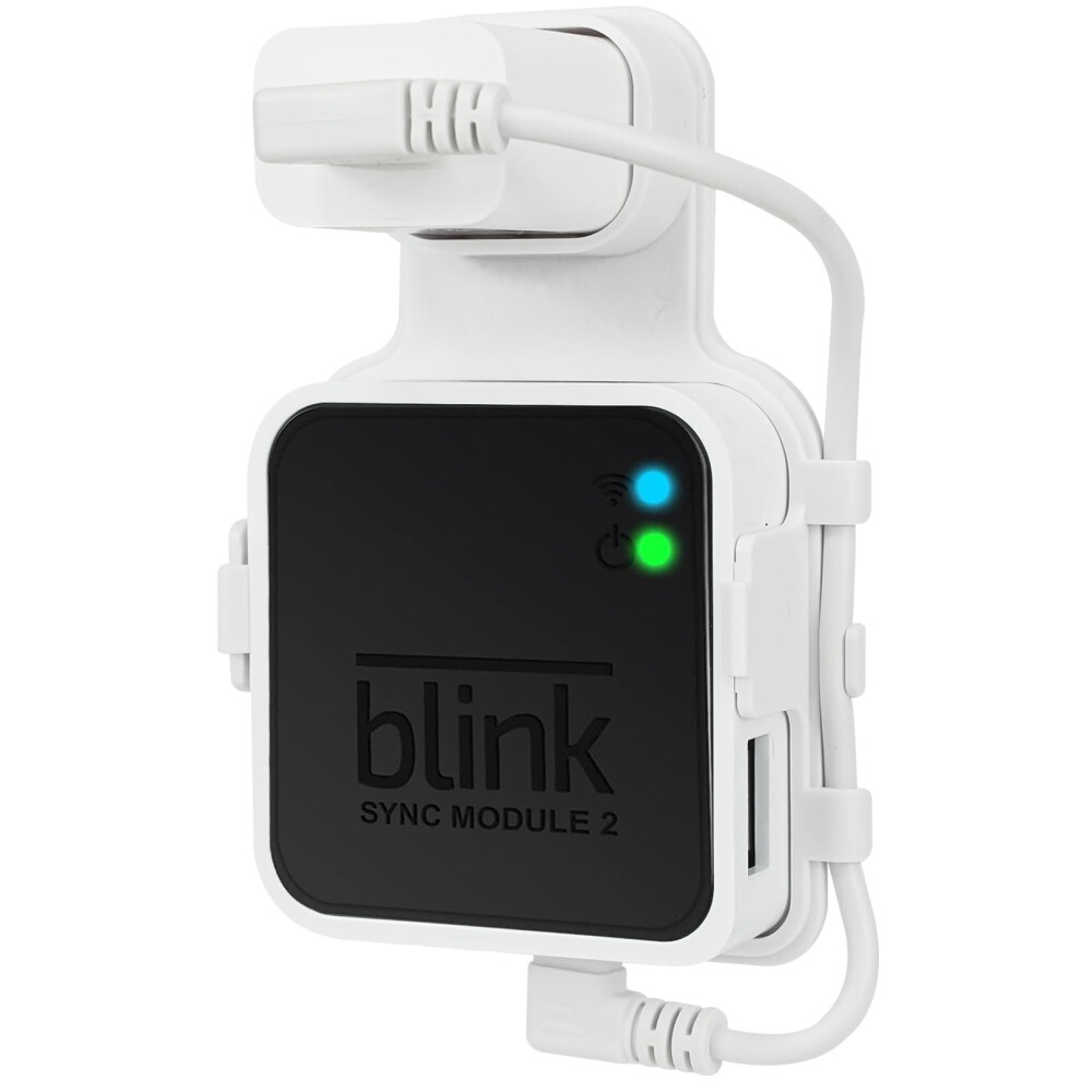 Sync Module Mount Outlet Bracket With Short Usb Cable For Blink Indoor Outdoor Cameras 9092120756814