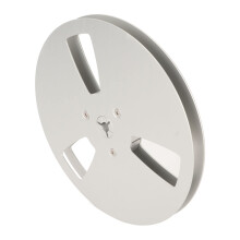 7 Inch Aluminum NAB Reel for Tape Recorder, Universal 3Hole Hub, Low Noise, Silver