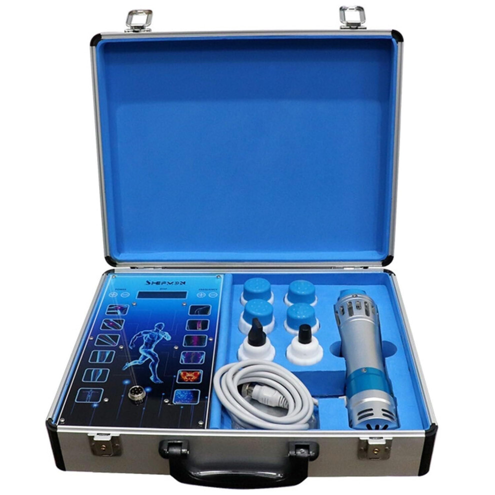 Shockwave Therapy Machine for Erectile Dysfunction and Deep Muscle Pain Relief with 7 Probes
