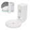 Smart Speaker Wall Mount for Echo Dot 4th 5th Gen, No Drill Holder Stand, White Finish 1